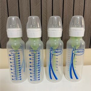 Dr. Brown's Clear Baby Bottles Anti Colic (Set of 4)